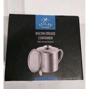 Zulay Bacon Grease Container